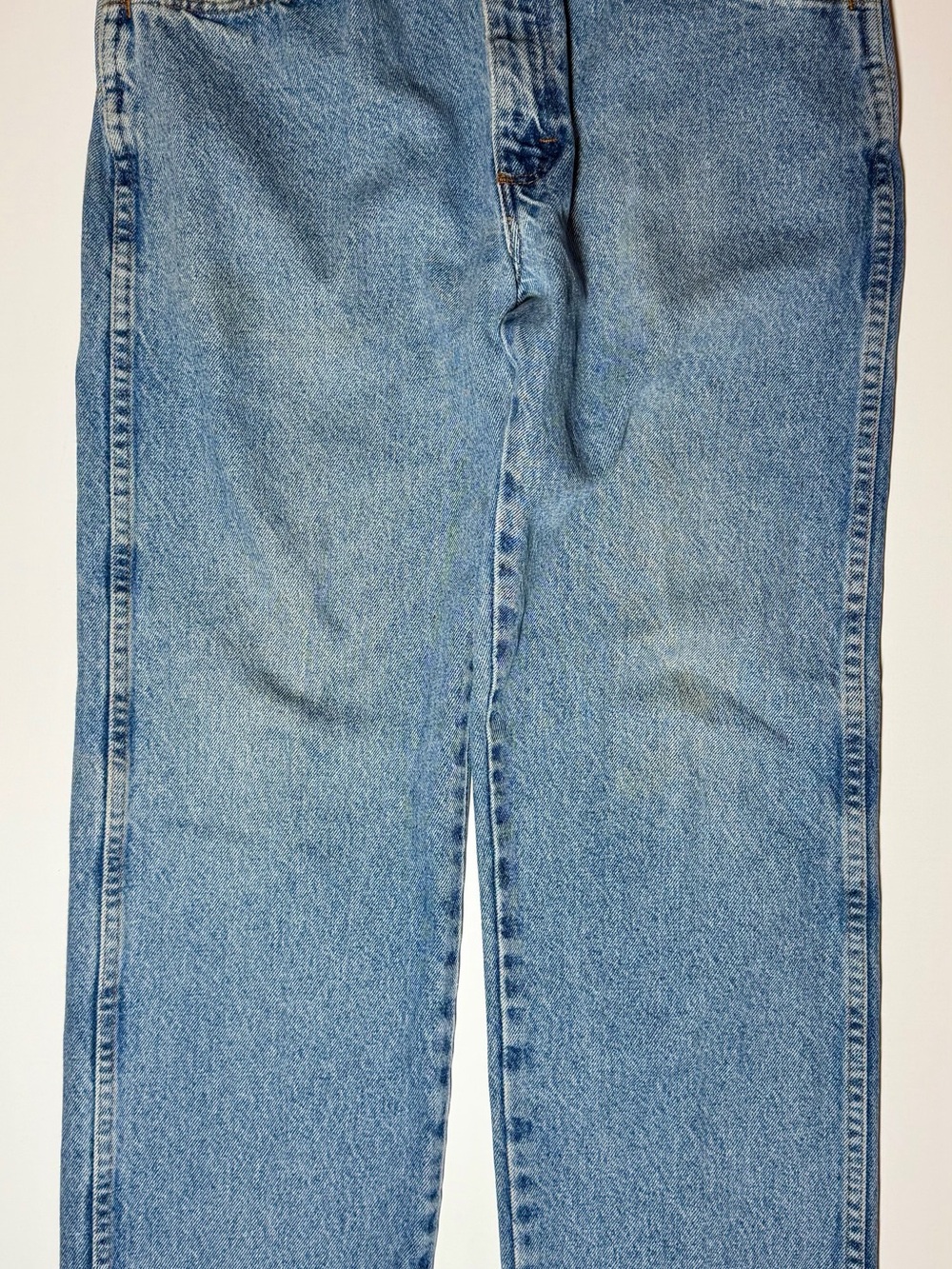 Vintage Rustler 90s Men’s Jeans Light Wash Straight Leg Denim Y2K‎ Skater 34x29